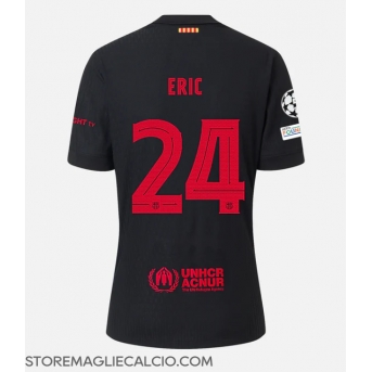 Barcelona Eric Garcia #24 Maglia Gara Trasferta Repliche 2024-25 Maniche Corte
